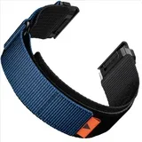 Najlonski pašček za uro za Garmin Fenix 8/7X Pro/5X 6X Blue 22 mm, (21644429)