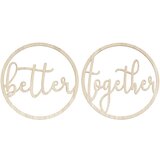 Ginger Ray® drveni obruč better together Cijene