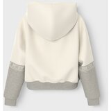 name it Majica 'NOLI' pegasto siva / off-bela | Shoptok.si