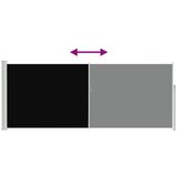  Uvlačiva bočna tenda 120 x 300 cm crna | shoptok.hr