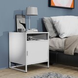 MID.YOU nočna Omarica Flokas L, Bela | Shoptok.si