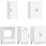  Kuhinjska jedinica LUCCA 5 pcs Bijela Konstruirano drvo | Eponuda.com