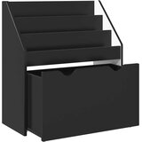  Polica za knjige za djecu s ladicama Crna 60 x 29,5 x 69 cm | shoptok.hr