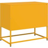 vidaXL TV omarica gorčično rumena 68x39x60,5 cm jeklo | Shoptok.si