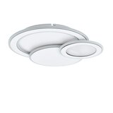 Eglo Mentalurgia zidna/plafonjera/1, led, 50w, 5000lm, dimabilna bela, prečnik 460, bela/čelik/plastika