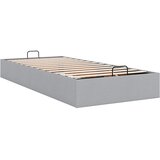  Okvir kreveta bez madraca svjetlosivi 100x200 cm od tkanine | shoptok.hr