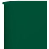  Vjetrobran s 9 panela od tkanine 1200 x 160 cm zeleni | shoptok.hr
