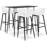 5-dijelni barski set crno-bijeli | shoptok.hr
