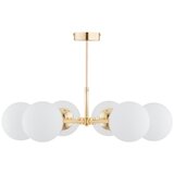 Luster na šipci FOTON 6xE14/40W/230V zlatna/bela | Eponuda.com