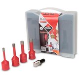 Rubi set burgija za keramiku za suvo bušenje sa adapterom za bušilice 6 8 10 12mm M14 50938