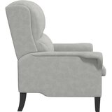  Fotelja Svjetlosiva 76 x 94 x 102 cm Mikrofibra | shoptok.hr