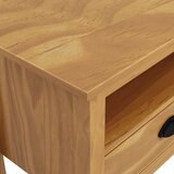 TV omarica Hill medeno rjava 110x40x47 cm trdna borovina, (20623098) | Shoptok.si