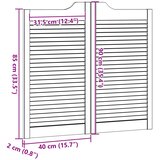  Vrata na rasklapanje 2 pcs Bijela Masivna borovina | shoptok.hr