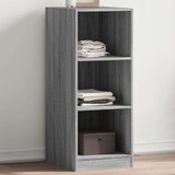 vidaXL Garderobna omara siva sonoma 48x41x102 cm inženirski les | Shoptok.si