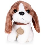  Pli&amp;scaron;ani &amp;scaron;tene u torbi, igračka za beagle za djecu + četka za njegu Slike