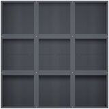  Vrtna saksija Antracit 100 x 100 x 20 cm Čelična vrata | shoptok.hr