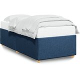  Okvir za krevet bez madraca plava 90x200cm od tkanine | shoptok.hr