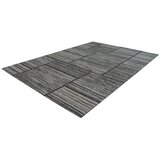Kayoom RAVNO TKANA PREPROGA Phoenix 112 Natur / Grau 120/170 cm siva, naravne barve | Shoptok.si