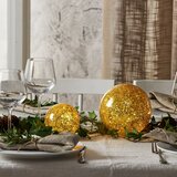 Eglo 411344 - LED božićna dekoracija STAR FALL, 10xLED, napajanje 2xAA, prečnik 10 cm, zlatna | Eponuda.com