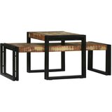  Kava Stol 2 pcs Šareni 48 x 40 x 40 cm Čvrsto drvo iz reciklaže | Eponuda.ba