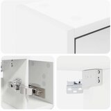  Kopalniška ogledalna omara Bela 63,5 x 16 x 62,5 cm, (5000233214) | Shoptok.si