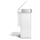 simplehuman Mat bijela beskontaktna željezna kanta za smeće 58 l Sensor – | shoptok.hr