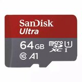 San Disk micro sd card 64GB ultra micro uhs-i class10 100mb/s cene