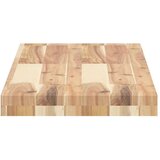 vidaXL Viseča polica 100x30x4 cm neobdelan trden akacijev les | Shoptok.si