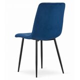  Stolica TURIN - tamnoplavi baršun | shoptok.hr