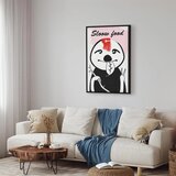  Slika - Sloth Trendsetter (1 Part) Vertical 40x60 U crnom drvenom okviru | shoptok.hr