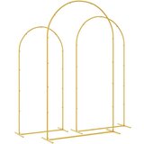  Vjenčani luk 3 pcs Zlatno Čelik | shoptok.hr