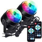 Venisymlis Disko Krogle Disko Krogla Led Disko Lučka 6 Barv Rgb Led Zabava Glasba Controlled Disko Svetlobni Učinki Disko Lučka 360° Svetloba, (22068240) Cene