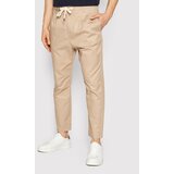 Imperial Hlače iz tkanine PD0EDCQ Bež Regular Fit | Shoptok.si