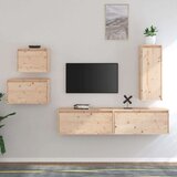 TV ormarići 5 kom od masivne borovine | shoptok.hr