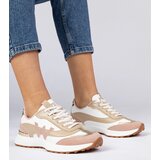 Gemre White-pink women's sneakers with leopard print detail Kalasa Cene