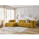Bobochic Paris Oker žuta kutna garnitura od bouclé tkanine (s lijevim kutom) Zephyr – | shoptok.hr