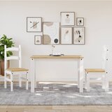  Blagovaonske stolice 2 kom bijeli 40x46x99 cm masivne borovine | Eponuda.com