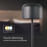 LED prigušiva stona lampa LED/1,5W/5V 2700-5700K IP54 crna | Eponuda.com