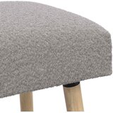  Klupa Jednobojno Svjetlosiva 60 x 40 x 45 cm Bouclé | Eponuda.com