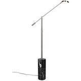 Trio Select Črna/v srebrni barvi LED stoječa svetilka (višina 145 cm) Fiore – | Shoptok.si