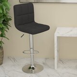  Barski stolac od tkanine crni | shoptok.hr