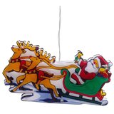 Aigostar LED božićna dekoracija LED/3xAAA Deda Mraz sa irvasima 13,4cm Slike