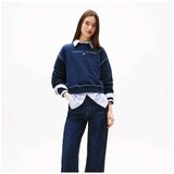 Tommy Jeans Puloverji TJW RLX CRP STITCH LINEA Modra | Shoptok.si