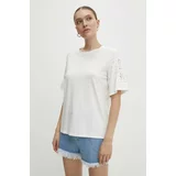 Answear Lab Kratka majica ženski, bela barva