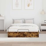  Ottomanska postelja Dimljeni oreh 193 x 120 x 25 cm, (5000141977) | Shoptok.si