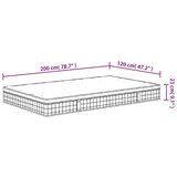 vidaXL Madrac s oprugama bonnell srednji 120 x 200 cm | shoptok.hr
