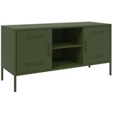 vidaXL TV ormarić maslinastozeleni 100,5 x 39 x 50,5 cm čelični | shoptok.hr