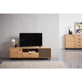 MID.YOU NIZKA OMARICA črna, barve hrasta | Shoptok.si