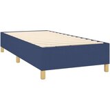  Box spring postelja z vzmetnico LED modra 80x200 cm blago, (20901396) | Shoptok.si