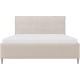 MID.YOU OBLAZINJENA POSTELJA 180 cm x 200 cm , les, tekstil, leseni material naravne barve | Shoptok.si